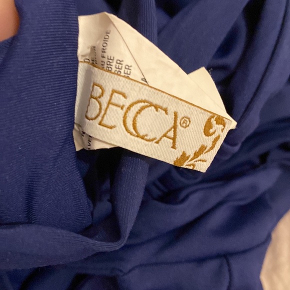 BECCA Navy Blue Swimwear. Size S - Picture 3 of 5